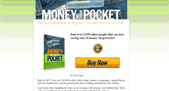 Desktop Screenshot of moneyinyourpocketcanada.com