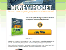 Tablet Screenshot of moneyinyourpocketcanada.com